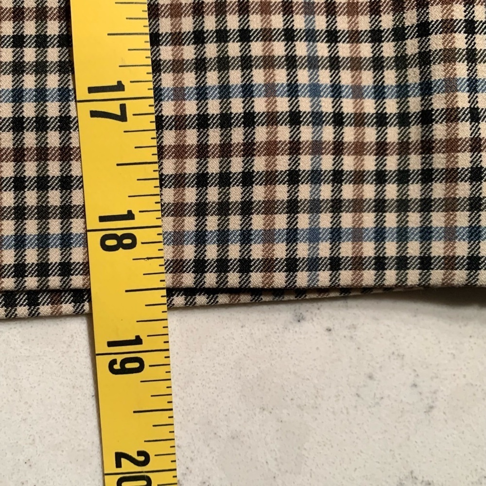 LOFT Checkered Mini Skirt with Button Accents NEW - 6 - Picture 7 of 7